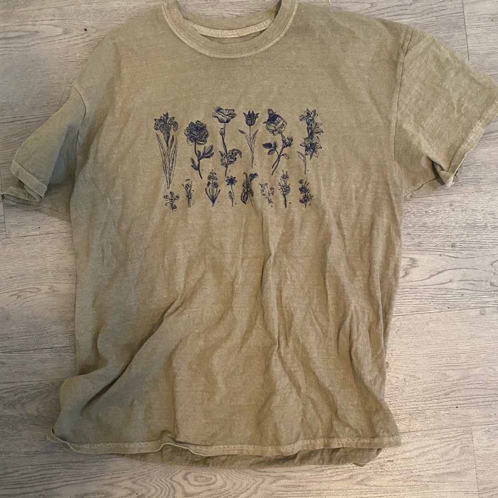 ASOS flower design t shirt
